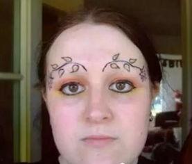 眉毛搞笑图片,笑破你的眼镜框！